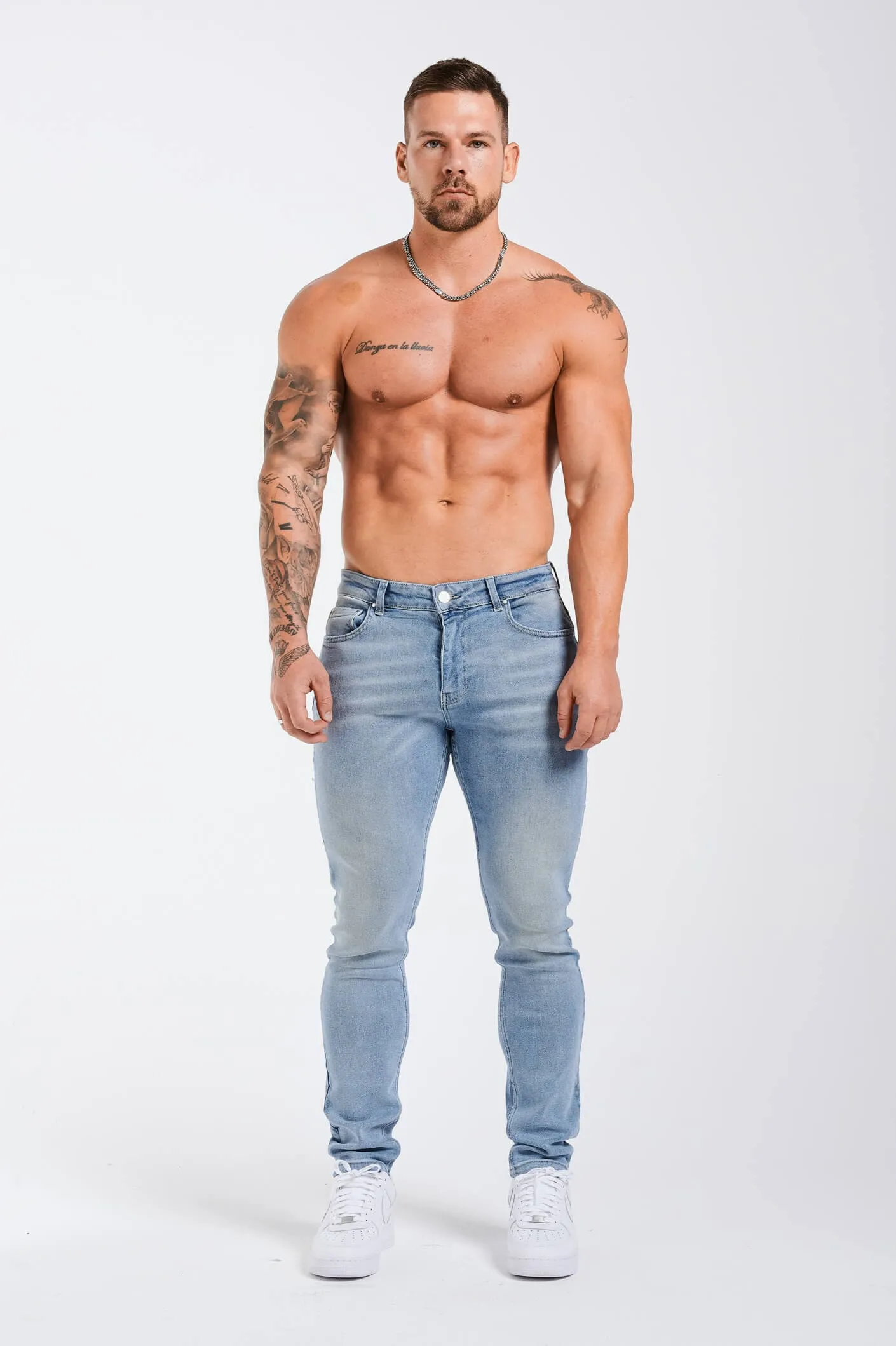 SLIM FIT JEANS 2.0 - SANDY BLUE