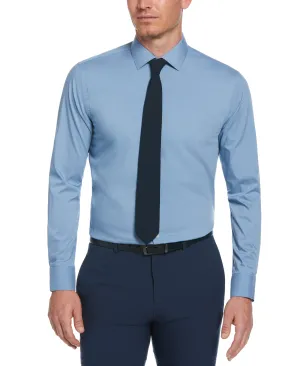 Slim Fit Solid Dress Shirt