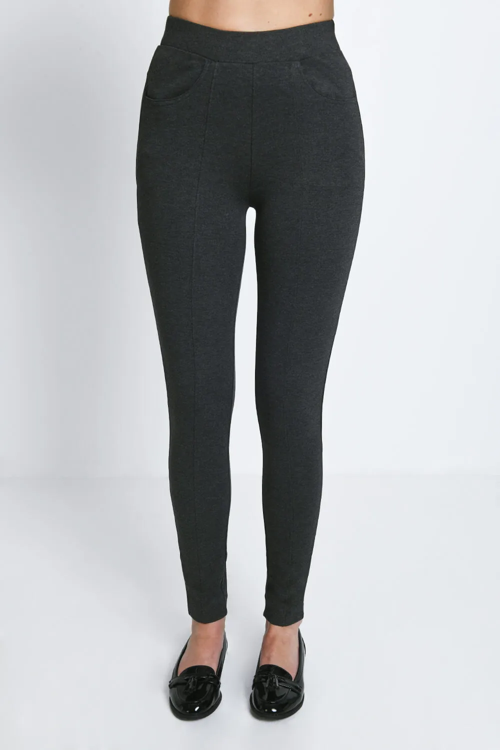 Treggings - Grey Marl