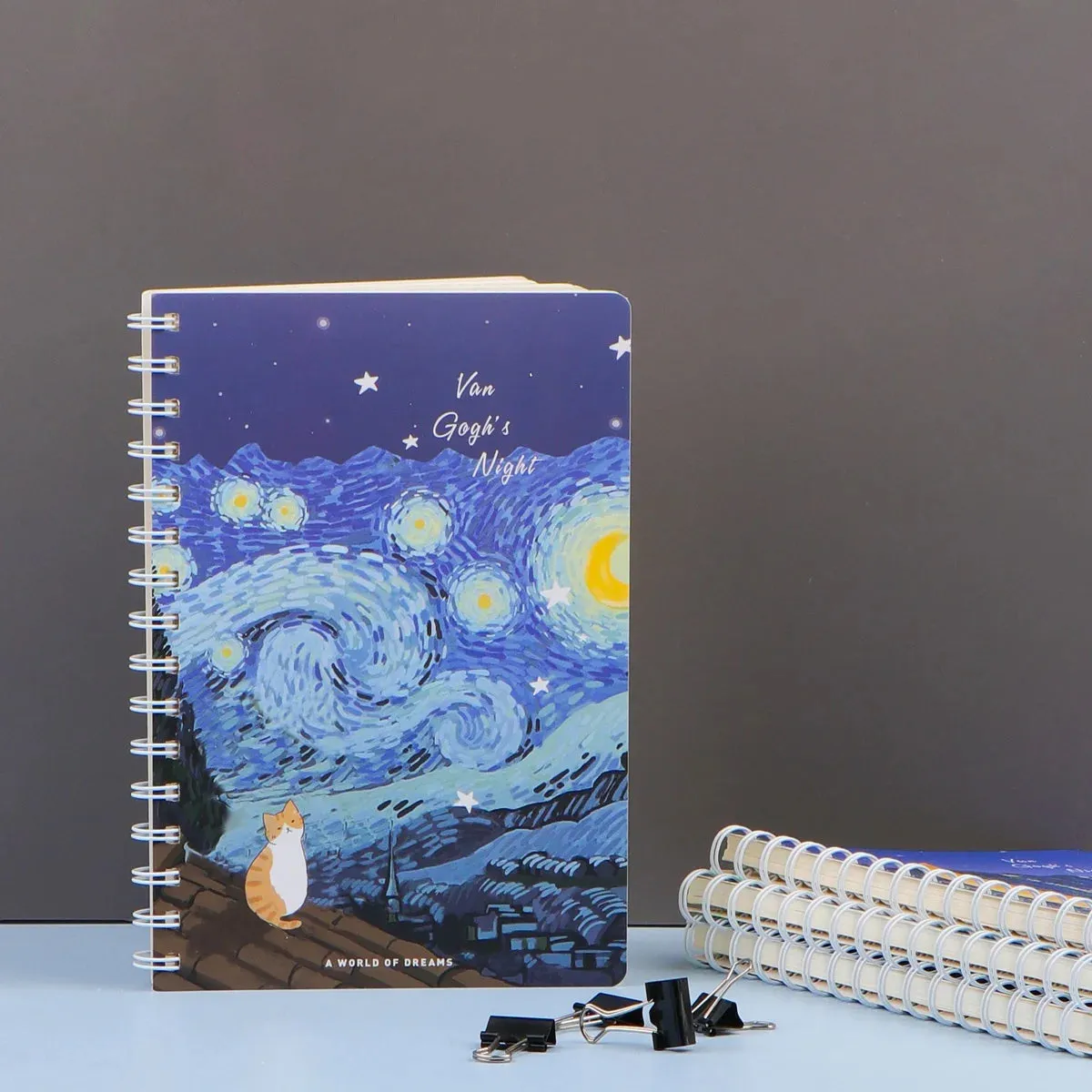 Van Gogh Art Coil Notebook