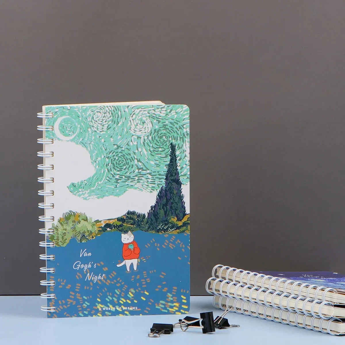 Van Gogh Art Coil Notebook