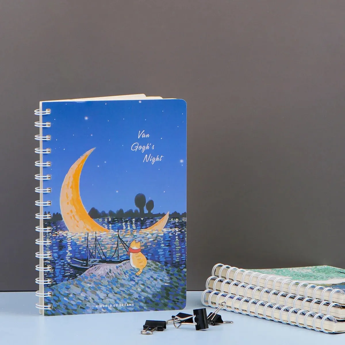 Van Gogh Art Coil Notebook