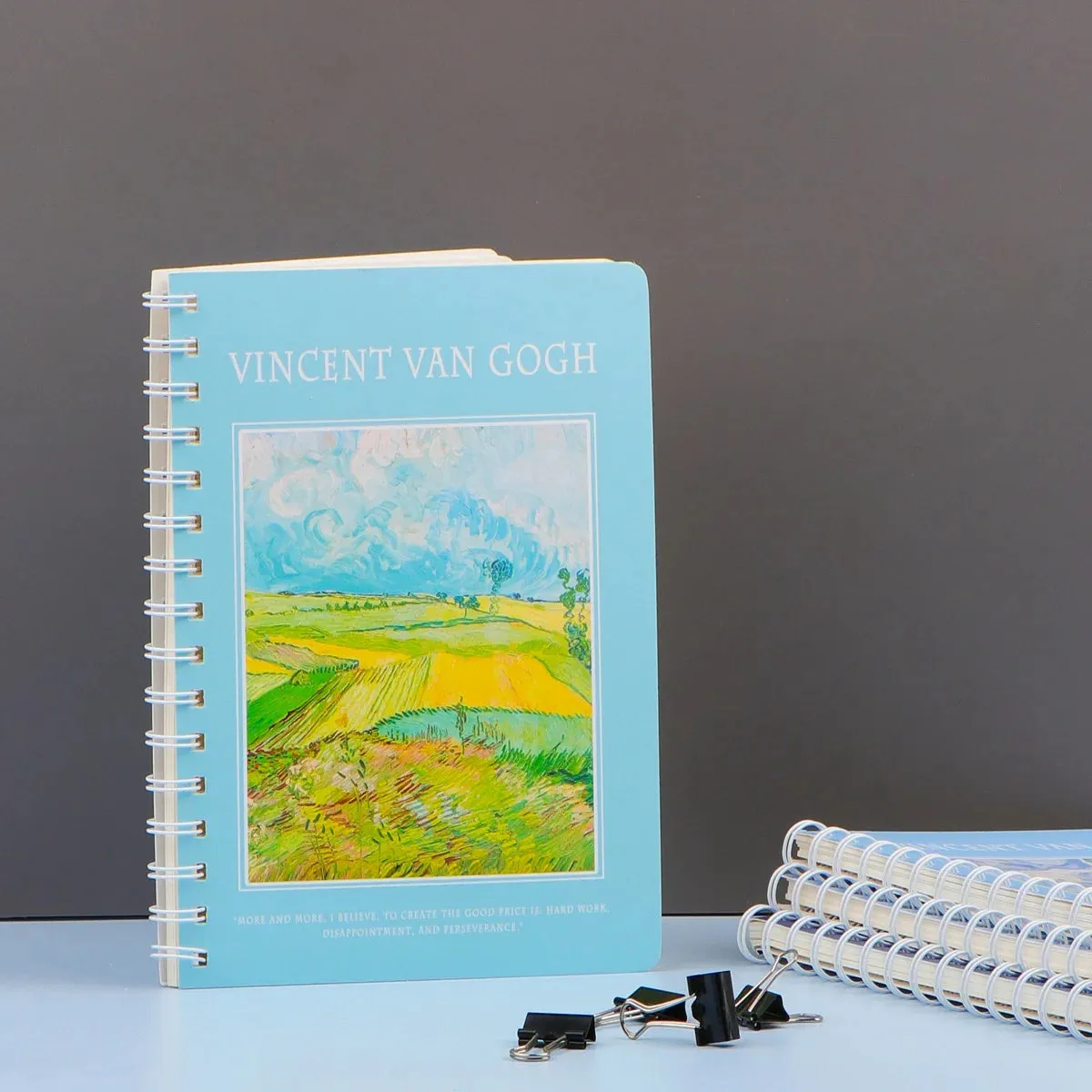 Vincent Van Gogh 3D landscape Coil A5 Notebook